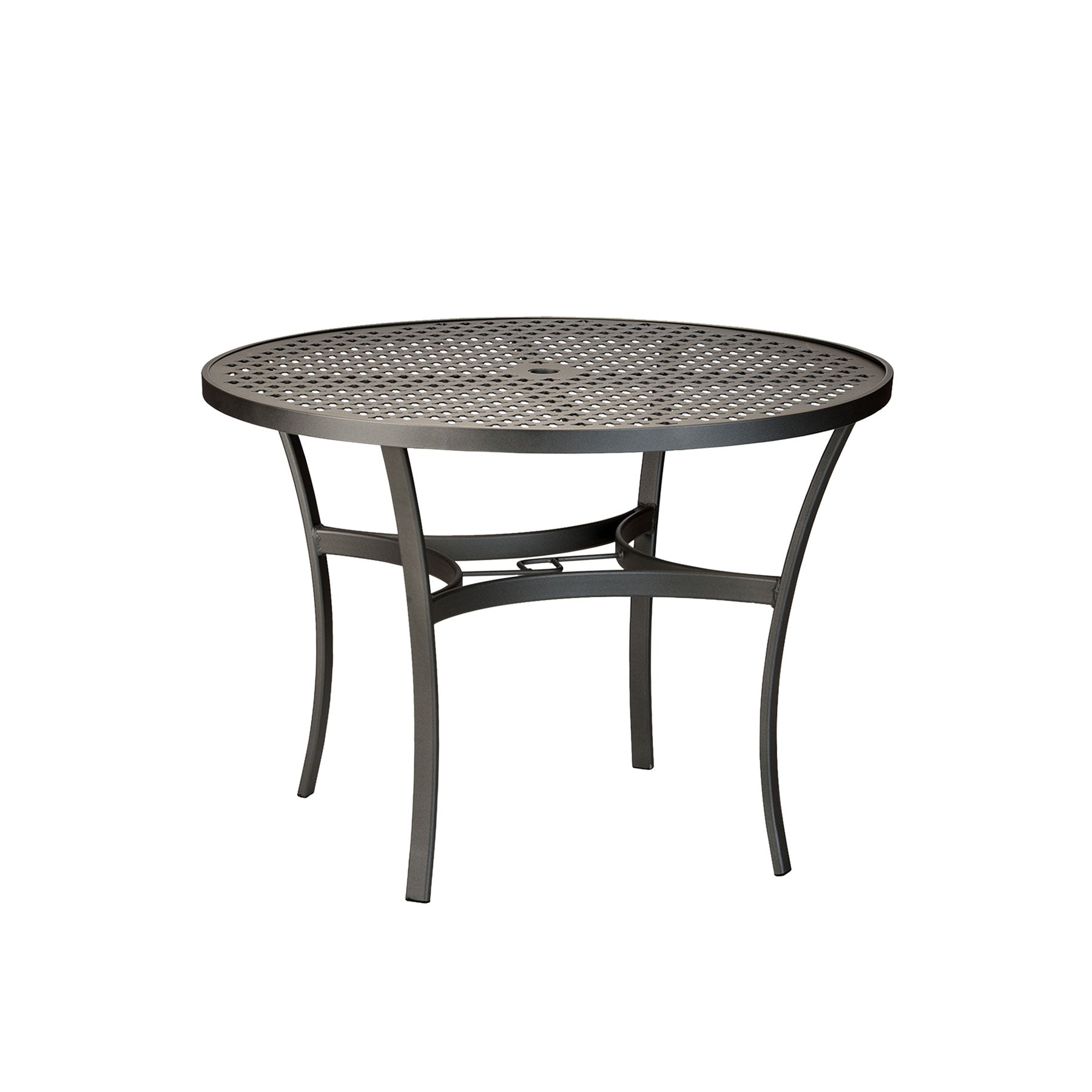 36″ Round Aluminum Top Dining Table