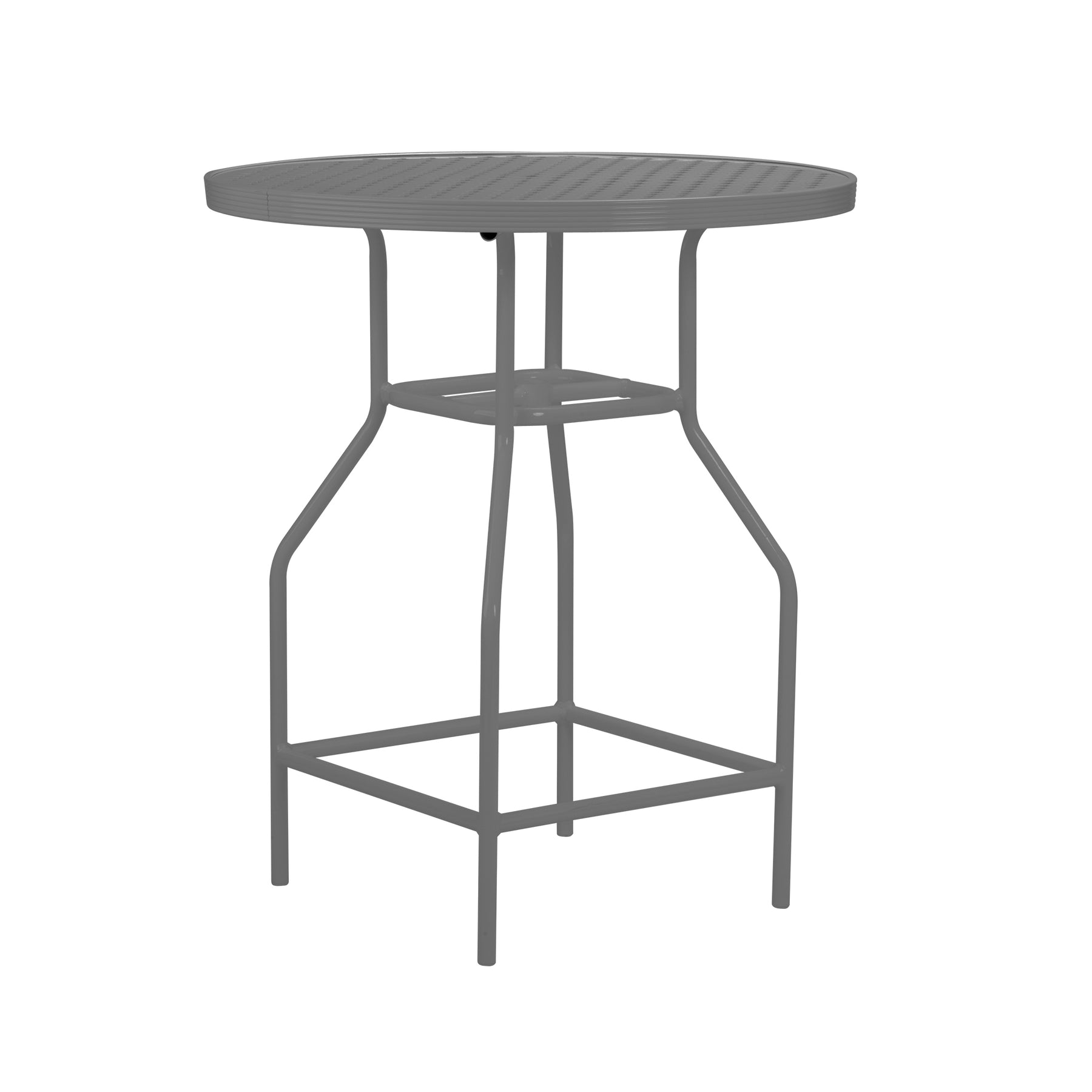 36″ Round Top Aluminum Bar Table