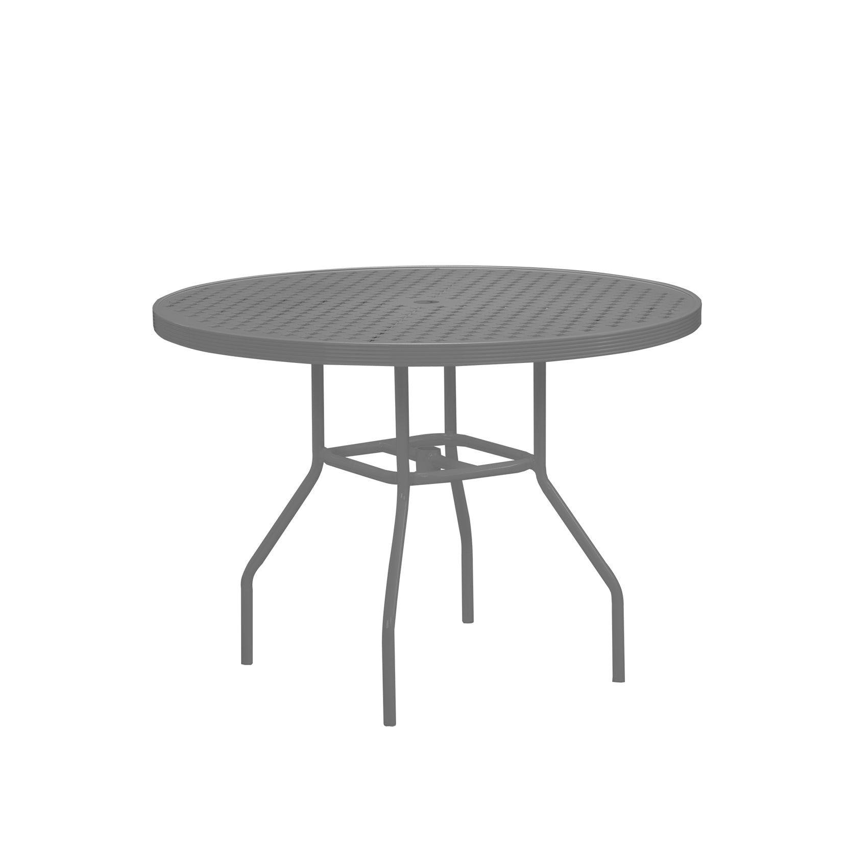 36″ Round Top Aluminum Dining Table