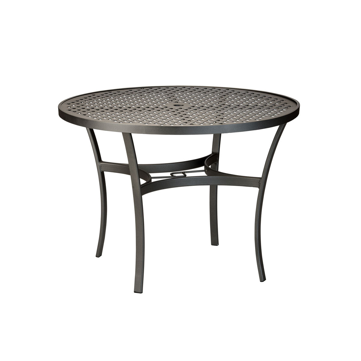 42″ Round Aluminum Top Dining Table