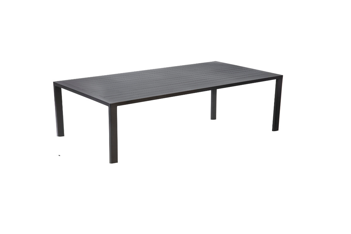 Curv 52652ALN Rectangular Slat Top Coffee Table