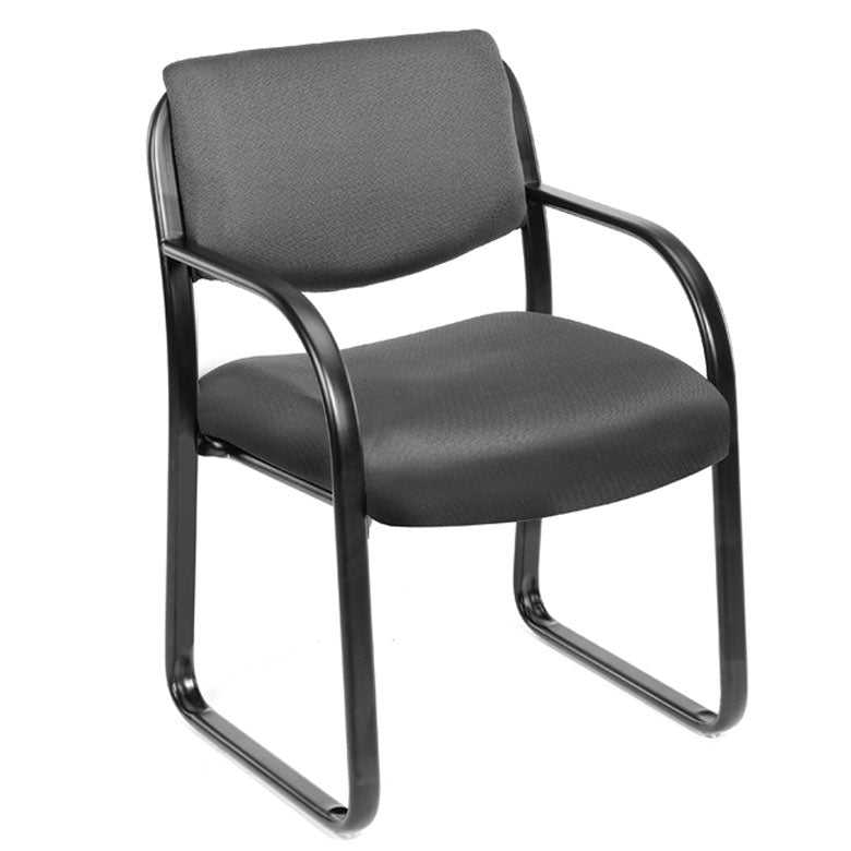 Boss Grey Fabric Guest Chair