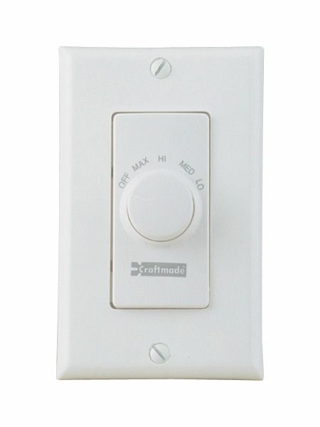 4 Speed Fan/Light Control - CM-RTF-W