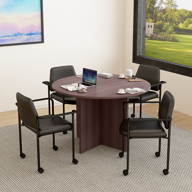 Round table set, N123-DW (1) + B9503R-CS (4)