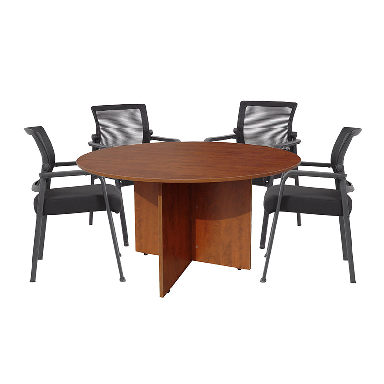 Round table set, N127-C (1) + B6889-BK (4)
