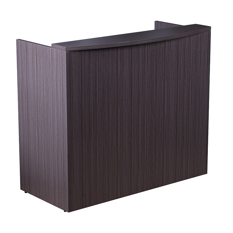 Boss 48″ Reception Desk, Driftwood