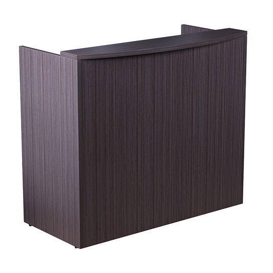 Boss 48″ Reception Desk, Driftwood