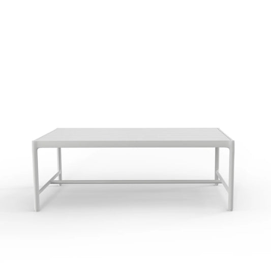 Pebble Rectangular All Aluminum Coffee Table
