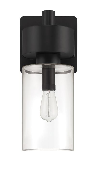 Bennet 1 Light Large Outdoor Wall Mount in Midnight