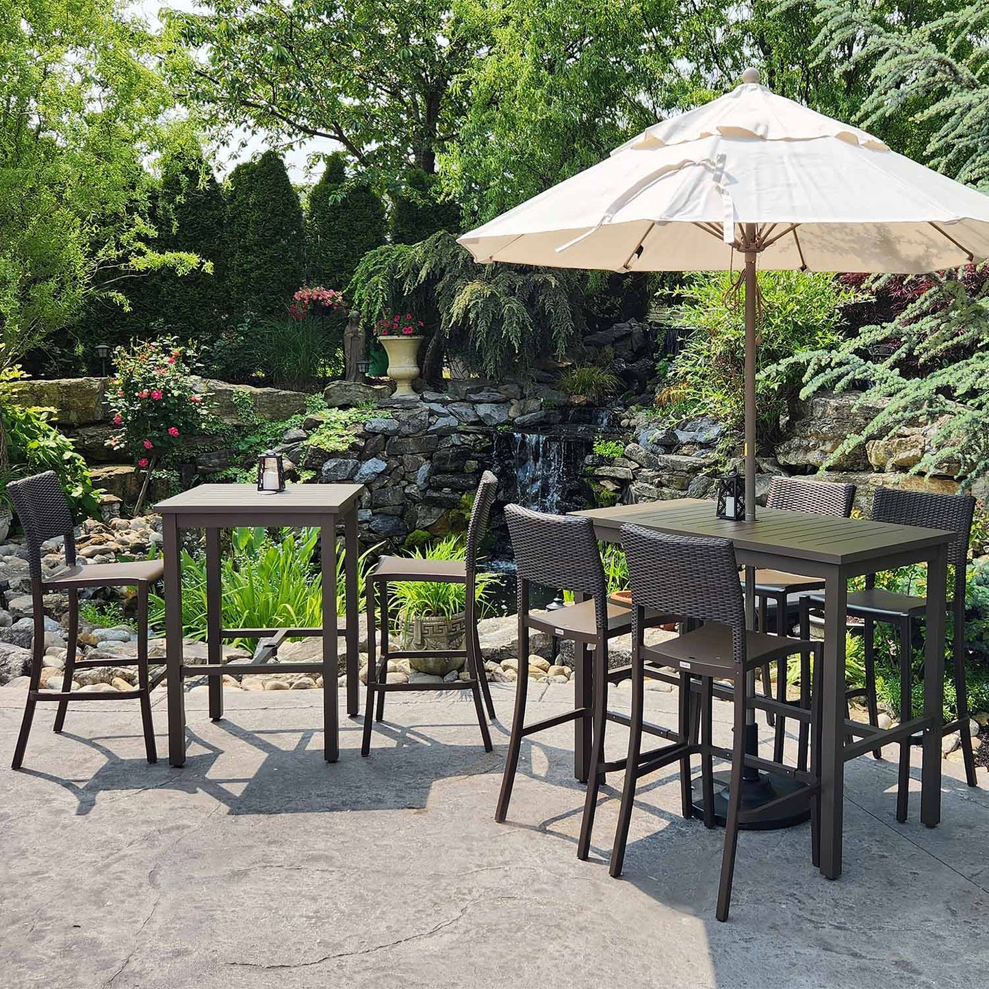 Sigma 51"x28" Bar Height Table