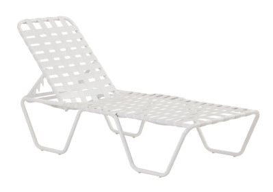 Bay Hill Cross Weave Chaise Lounge