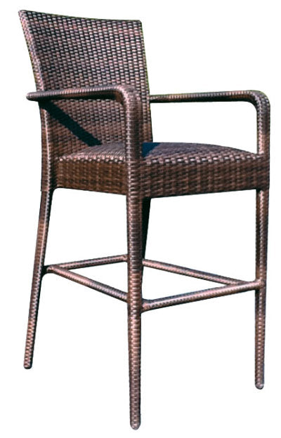 Mariner Padded Barstool With Arms