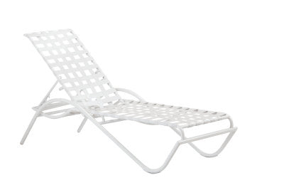 Medinah Cross Weave Chaise Lounge