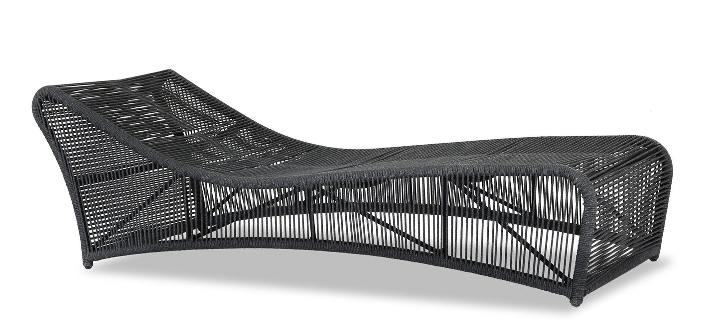 Monroe Rope Cushionless Chaise Lounge