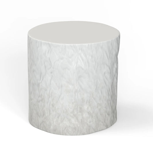 Pebble Stone Round End Table