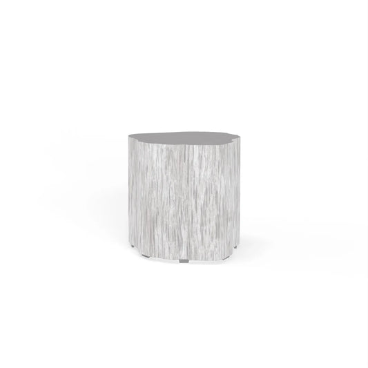 Pebble Tree Trunk End Table