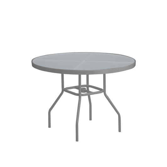 36″ Round Top Acrylic Dining Table