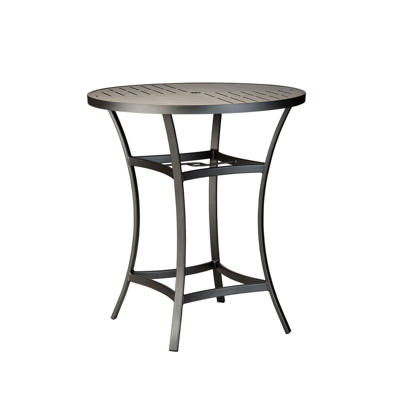 42″ Round Aluminum Top Bar Table