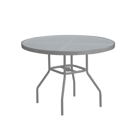 42″ Round Top Acrylic Dining Table