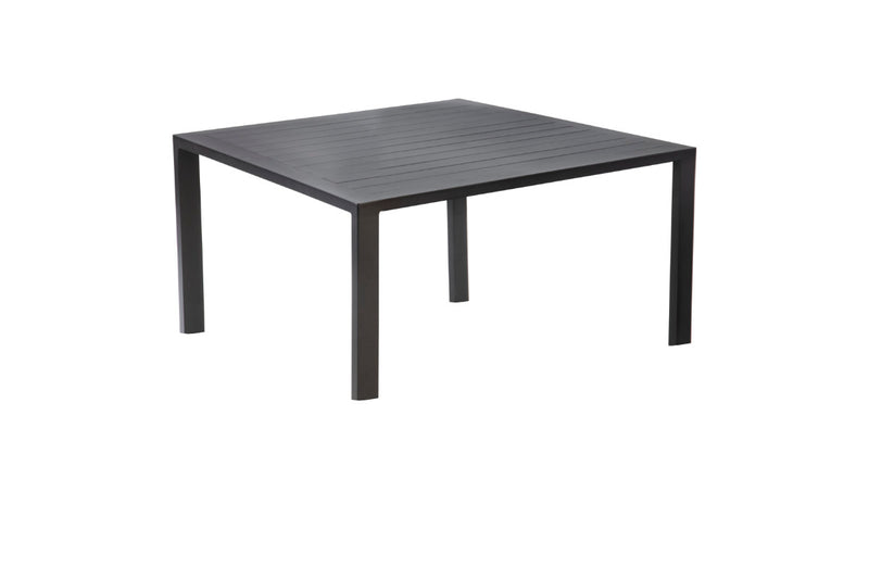 Curv 52626ALN Square Slat Top Side Table