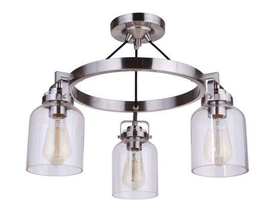 Foxwood Semi Flush