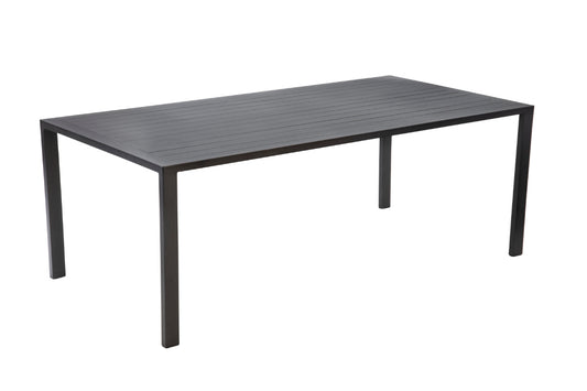 Curv 53978ALN Rectangular Slat Top Dining Table