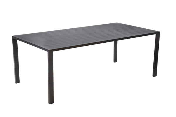 Curv 53978ALN Rectangular Slat Top Dining Table