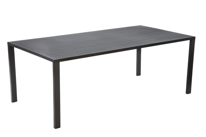 Curv 54284ALN Rectangular Slat Top Dining Table