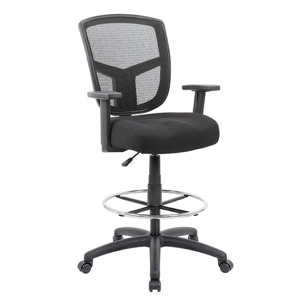 Boss Contract Mesh Drafting Stool