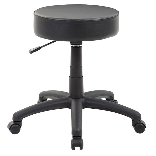 The DOT stool, Black Antimicrobial Vinyl