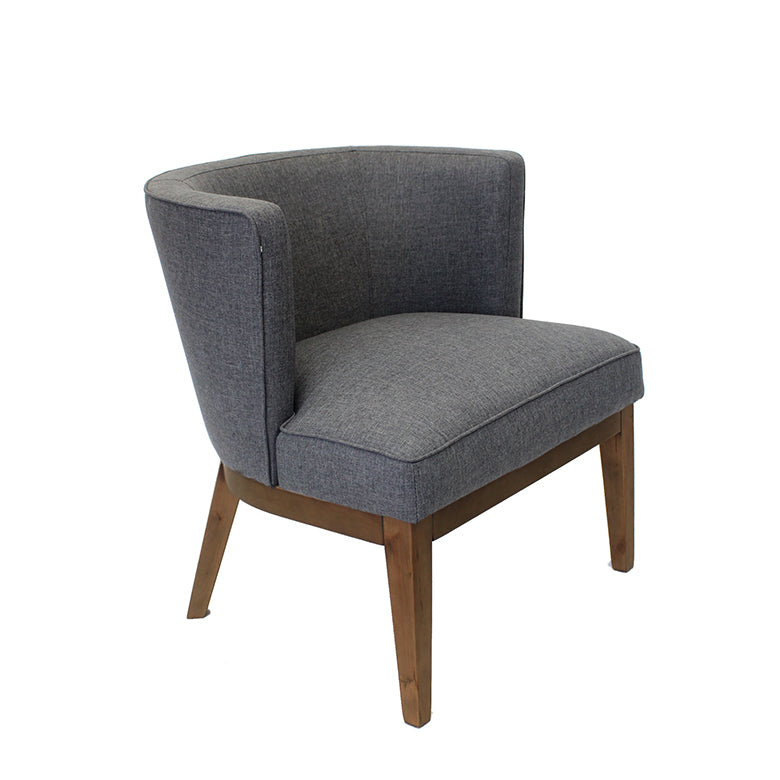 Boss Ava guest, accent or dining chair – Slate Grey