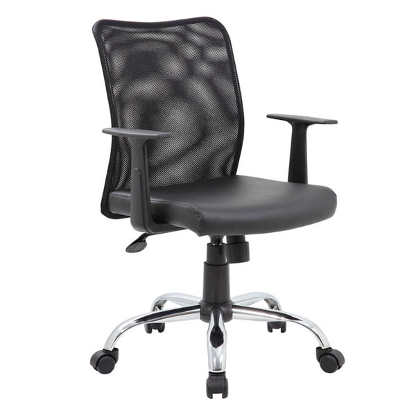 Boss Budget Mesh Task Chair W/ T-Arms