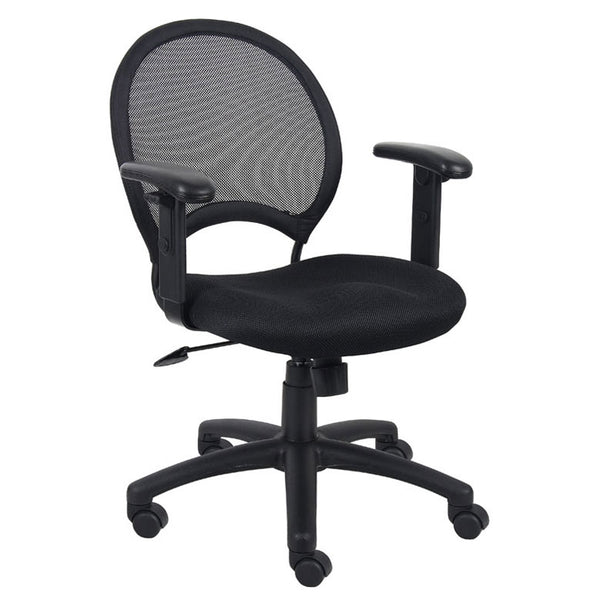 Boss Mesh Chair With Adjustable Arms