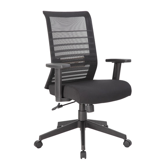Boss Horizontal Mesh Back Task Chair,  Synchro-Tilt Mechanism