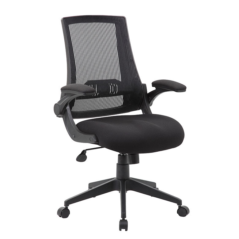 Boss Mesh Back, Flip Arm Task Chair