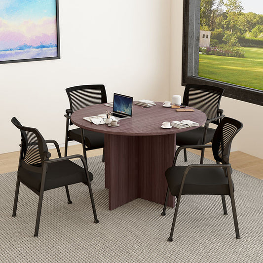 Round table set, N123-DW (1) + B6889-BK (4)