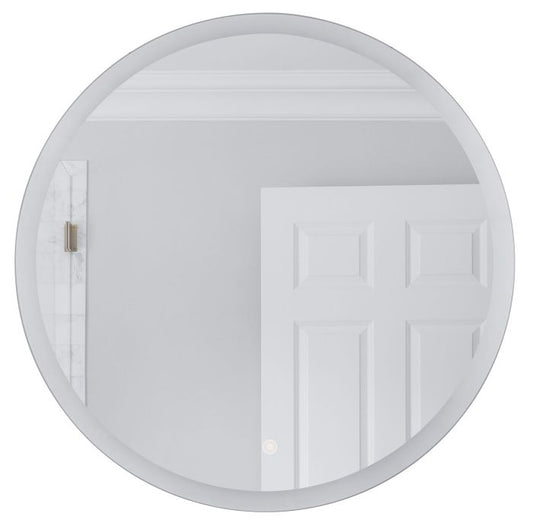 28" Round LED Mirror, Defogger and Dimmer, 3000K/4000K/5000K