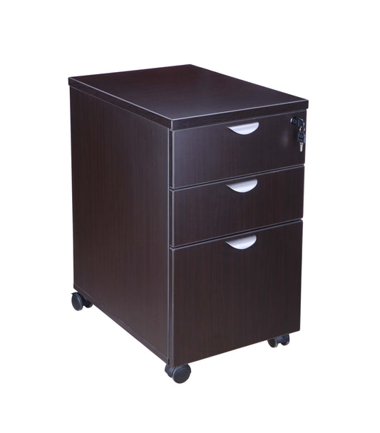 Boss Mobile Pedestal Box/Box/File, Honey Comb Packing, Mocha