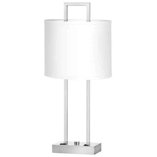 Prestige Single Table Lamp with 1 Outlet