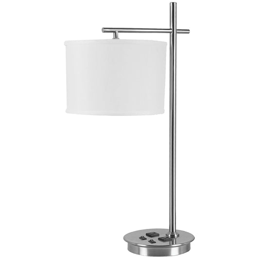 Corbel Desk Lamp with 2 Outlets