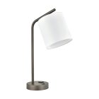 Confident Desk Lamp with 1 Outlet