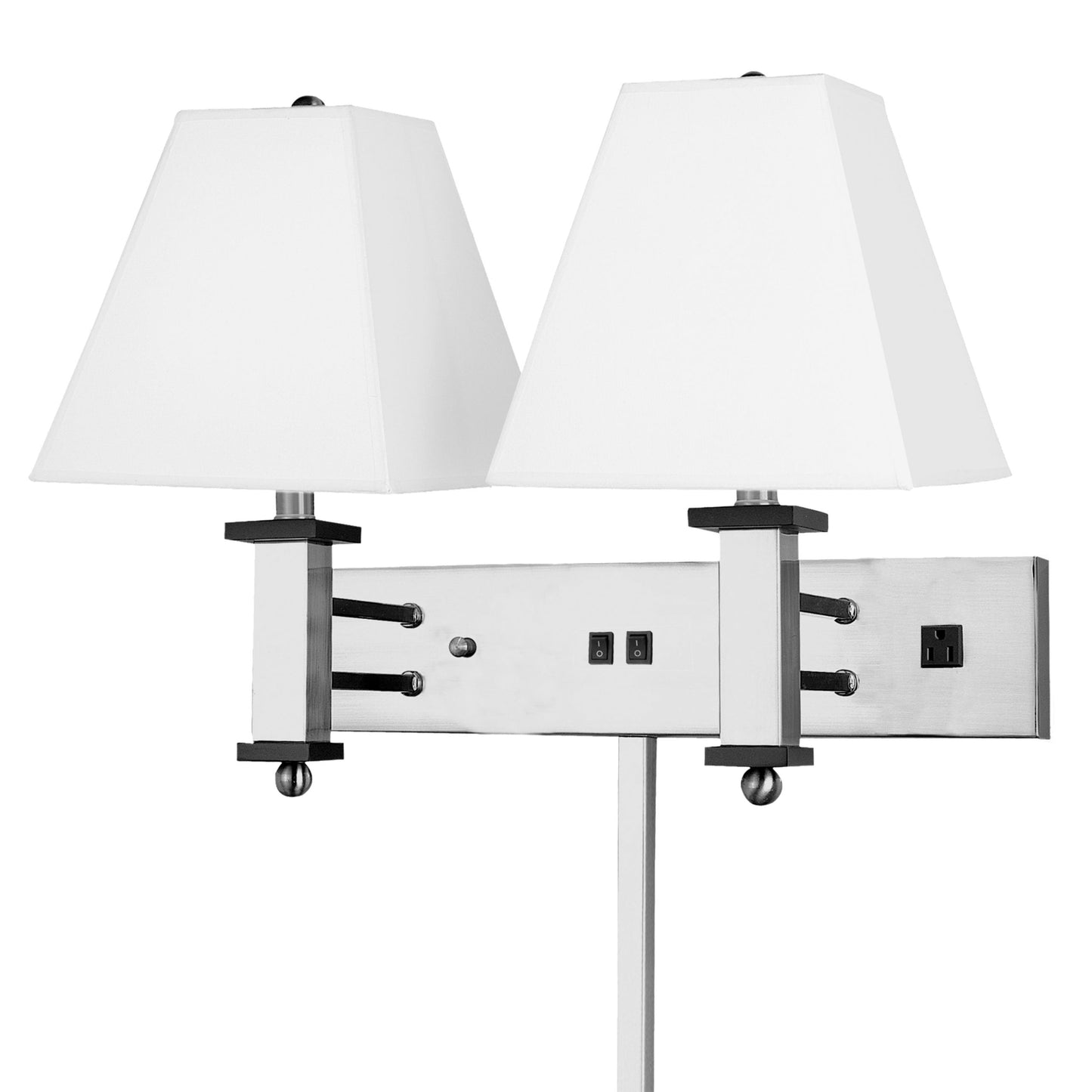 Andaaz Double Wall Lamp with 2 Outlets