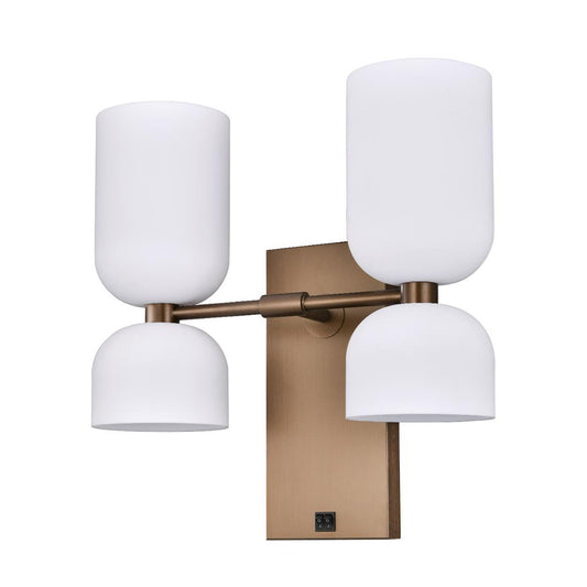 Country Inn and Suites Nighstand Lamp at Queen/Queen Rooms
