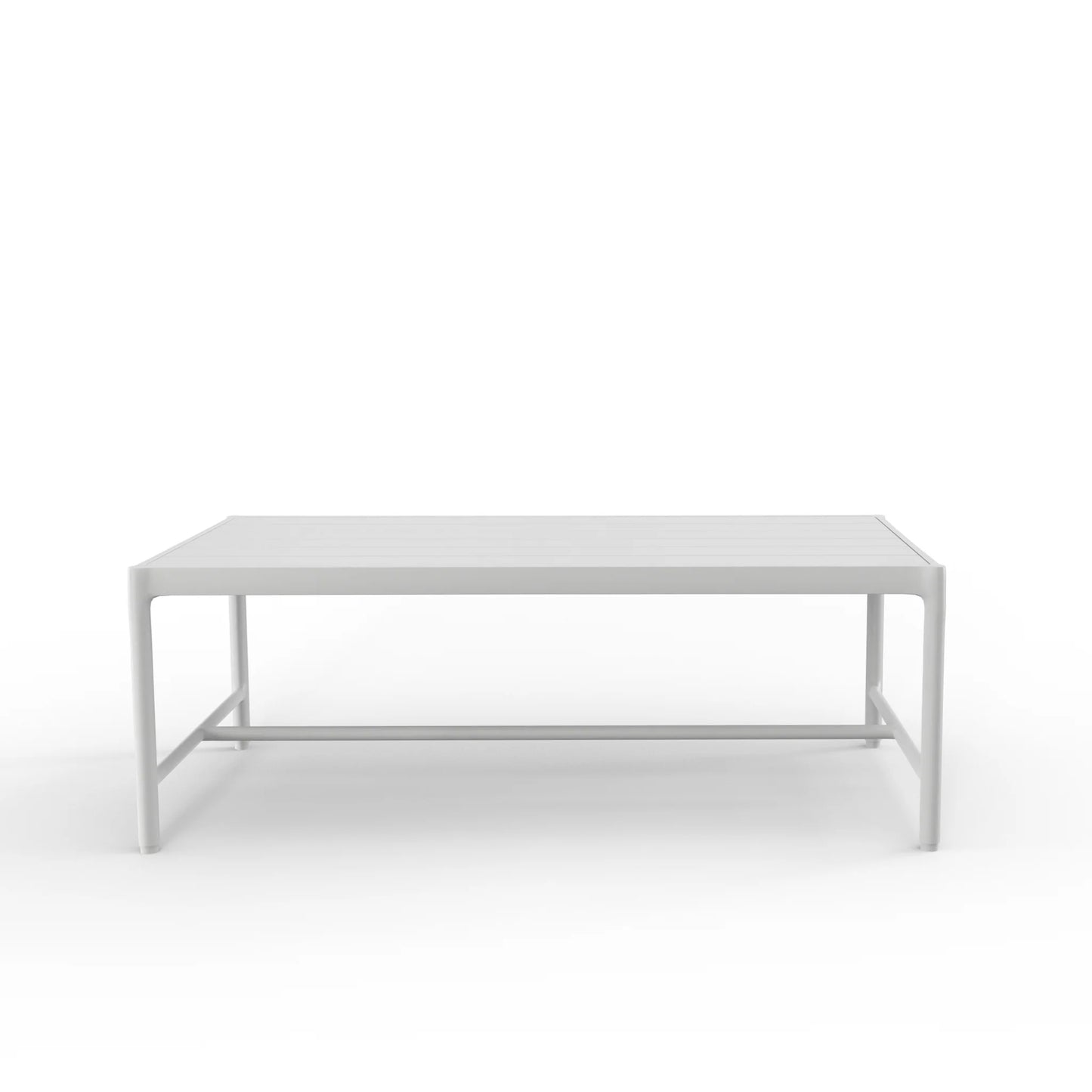 Pebble Rectangular All Aluminum Coffee Table