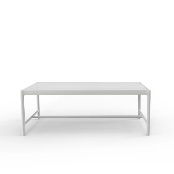 Pebble Rectangular All Aluminum Coffee Table