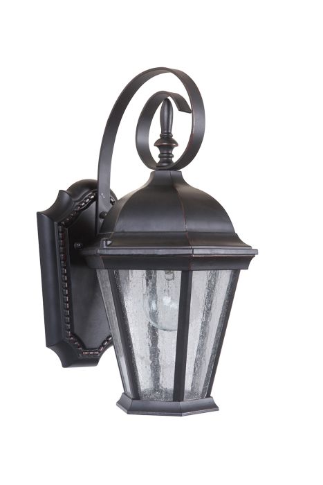 Chadwick 1 Light Small Outdoor Wall Mount in Oiled Bronze Gilded