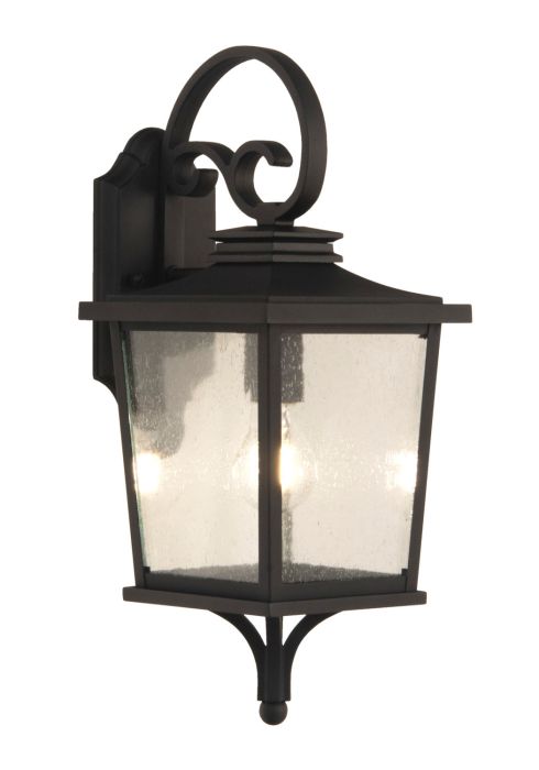 Tillman 1 Light Small Outdoor Wall Mount in Textured Black
