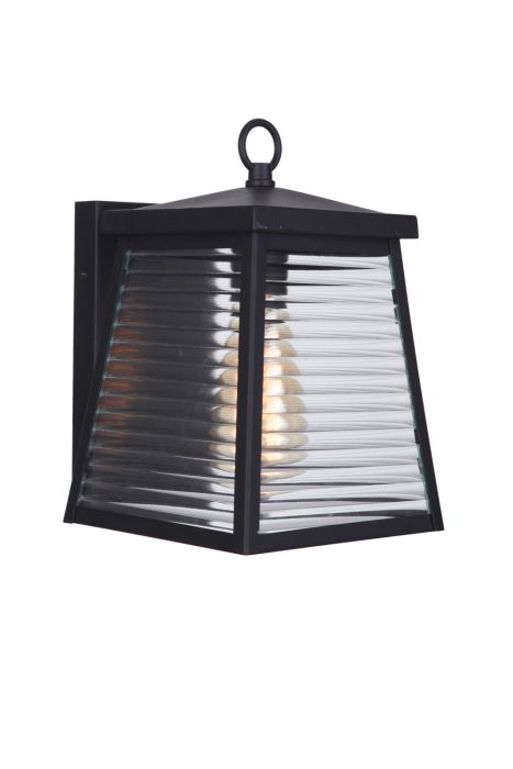 Armstrong 1 Light Small Outdoor Wall Mount in Midnight