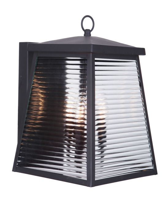 Armstrong 3 Light Large Outdoor Wall Mount in Midnight