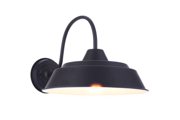 Landmark 1 Light 11" Outdoor Wall Mount in Midnight